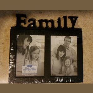 FAMILY WORD Photo Picture Frame